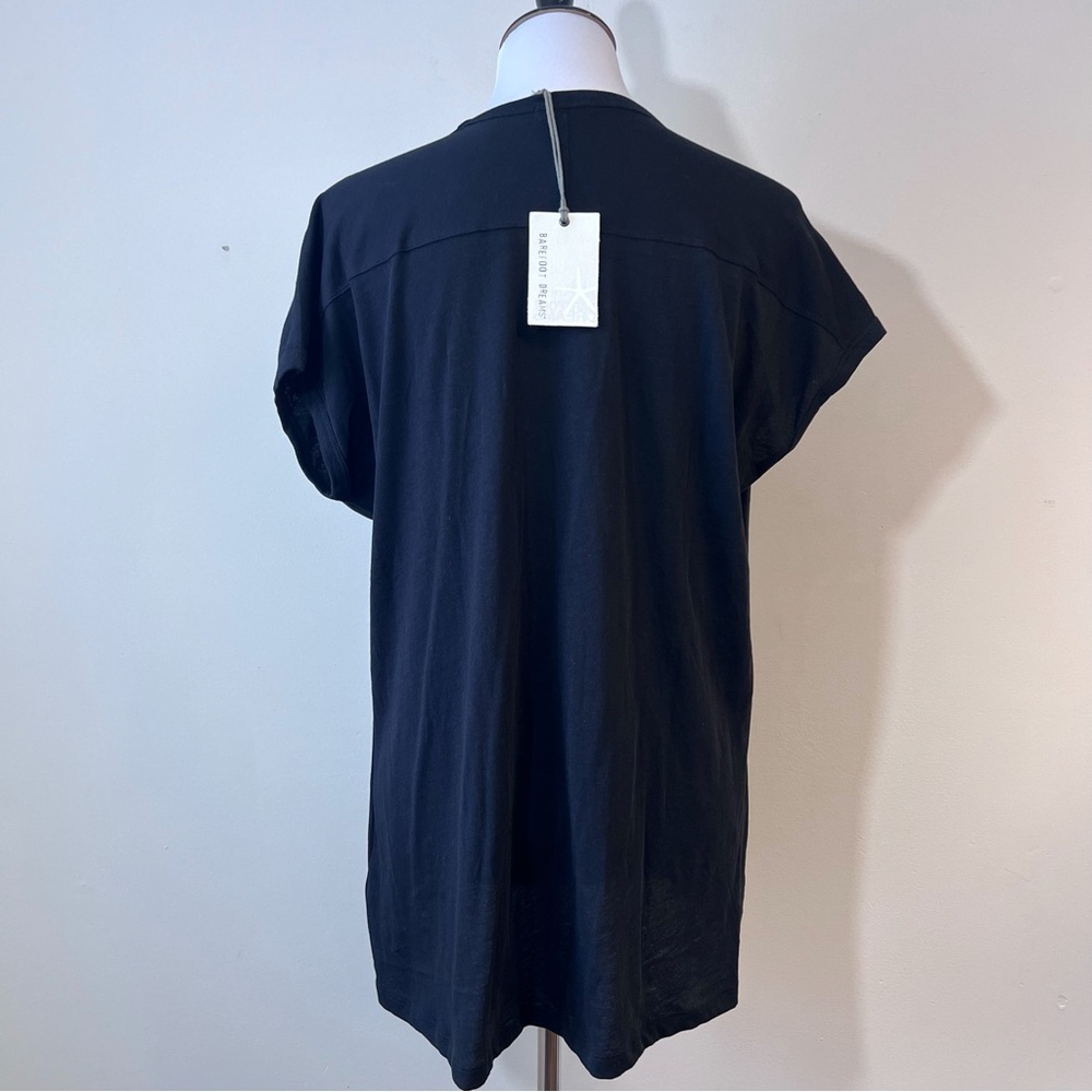 BAREFOOT DREAMS Malibu Scoopneck Tshirt - Picture 3 of 5